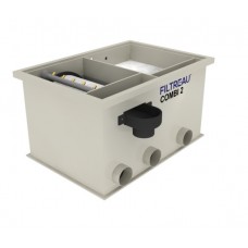 Filtreau combi-2 SPG XL-MOTOR, pumpfed (moving-bed) incl. UVC /incl. rinsepump